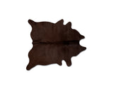 Homeroots 5' X 7' Chocolate Cowhide Area Rug Chocolate Cowhide 317309