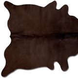 Homeroots 5' X 7' Chocolate Cowhide Area Rug Chocolate Cowhide 317309