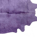 Homeroots 60" X 84" Purple Cowhide - Area Rug Purple Cowhide 317311