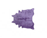 Homeroots 60" X 84" Purple Cowhide - Area Rug Purple Cowhide 317311