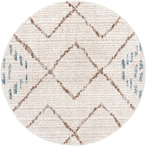 Unique Loom Ivory Aramis Collection Rug - Chic 2' X 3' Design For Brightening Any Small Space With Elegance Ivory  3173219-unique-loom