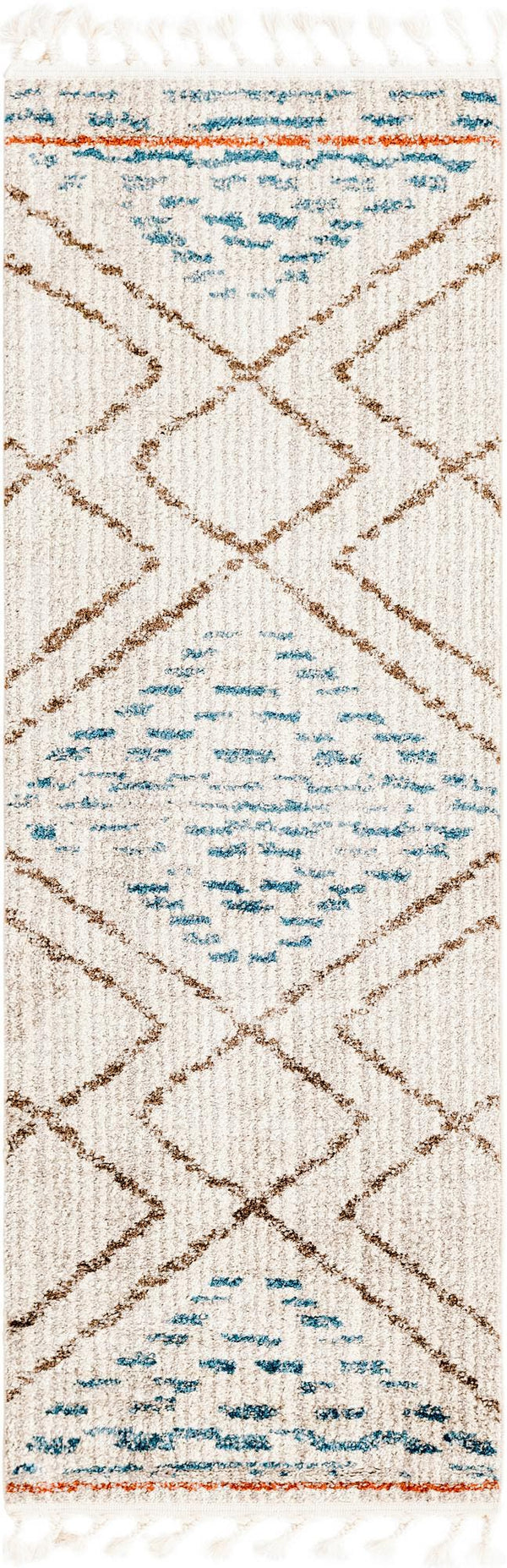 Unique Loom Ivory Aramis Collection Rug - Chic 2' X 3' Design For Brightening Any Small Space With Elegance Ivory  3173226-unique-loom