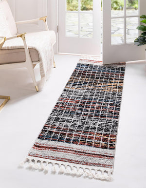 Unique Loom Ivory Aramis Collection Rug - Chic 2' X 3' Design For Brightening Any Small Space With Elegance Multi  3173245-unique-loom