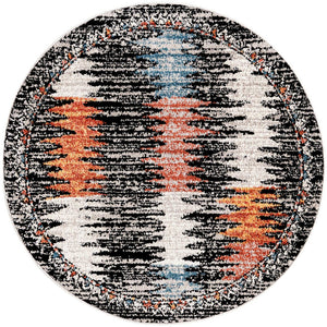 Unique Loom Ivory Aramis Collection Rug - Chic 2' X 3' Design For Brightening Any Small Space With Elegance Multi  3173270-unique-loom