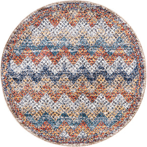 Unique Loom Multi Colorful Aramis Runner - Vibrant, Durable Design For Hallways And Narrow Spaces, 13 Feet Long Multi  3173304-unique-loom