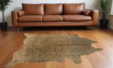 Homeroots 60" X 84" Cheetah Cowhide - Area Rug Cheetah Cowhide 317330