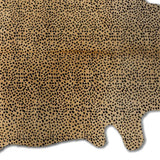 Homeroots 60" X 84" Cheetah Cowhide - Area Rug Cheetah Cowhide 317330