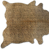 Homeroots 60" X 84" Cheetah Cowhide - Area Rug Cheetah Cowhide 317330