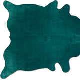 Homeroots 60" X 84" Verde Cowhide - Area Rug Verde Cowhide 317334