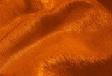 Homeroots 60" X 84" Orange Cowhide - Area Rug Orange Cowhide 317335