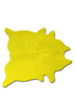 Homeroots 60" X 84" Yellow Cowhide - Area Rug Yellow Cowhide 317336