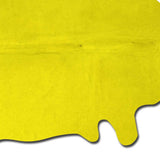 Homeroots 60" X 84" Yellow Cowhide - Area Rug Yellow Cowhide 317336