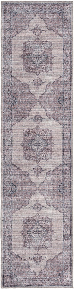 Unique Loom Black 2' X 8' Mangata Runner Rug - Bold, Stylish Design For Hallways And Entryways, Durable Elegance Ivory,Gray  3177637-unique-loom