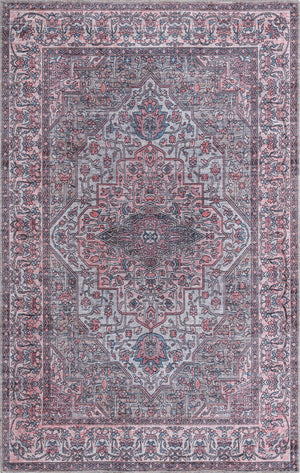 Unique Loom Black 2' X 8' Mangata Runner Rug - Bold, Stylish Design For Hallways And Entryways, Durable Elegance Beige,Pink  3177644-unique-loom