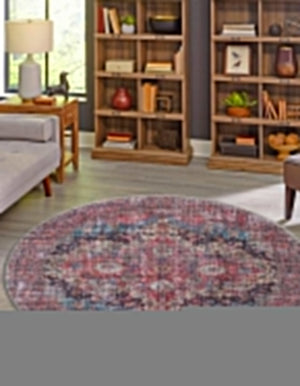 Unique Loom Blue 2' X 5' Mangata Runner - Serene Blue Tone With Durable Construction For Indoor & Outdoor Use Multi  3177701-unique-loom