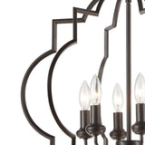 Chandette 22'' Wide 6-Light Chandelier - Oil Rubbed Bronze 31818/6 Elk Lighting