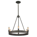 Lewisburg 21'' Wide 6-Light Chandelier - Malted Rust 31820/6 Elk Lighting