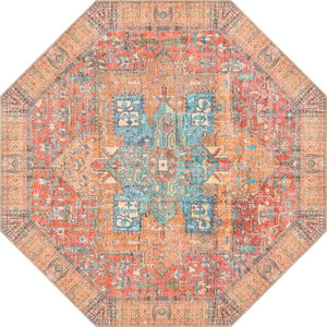 Unique Loom Rust Red Timeless 2' X 8' Runner - Classic Design For Warmth And Style In Entryways Or Hallways Red  3185961-unique-loom