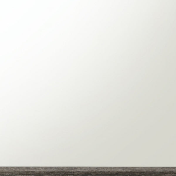 HomeRoots 35" Gray Wood Framed Accent Mirror - Elegant Rectangle Design to Brighten Any Room with Style! 318745