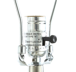 Homeroots 15" X 15" X 58" Sand Nickel Floor Lamp  Metal 318782