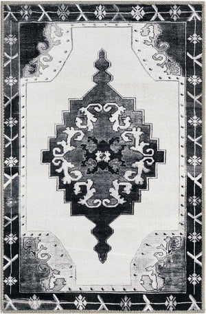 Unique Loom Yellow Timeless 2' X 3' Rug - Brighten Up Your Space With Vibrant Color And Simple Design Accent! Black,White  3188210-unique-loom