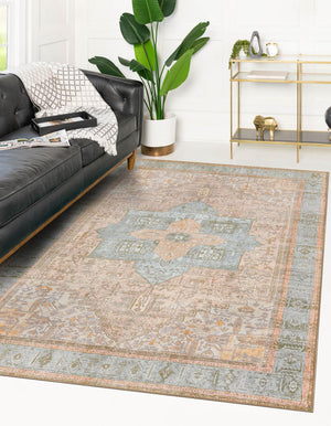 Unique Loom Yellow Timeless 2' X 3' Rug - Brighten Up Your Space With Vibrant Color And Simple Design Accent! Brown  3188250-unique-loom