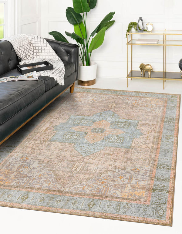 Unique Loom Yellow Timeless 2' X 3' Rug - Brighten Up Your Space With Vibrant Color And Simple Design Accent! Brown  3188250-unique-loom