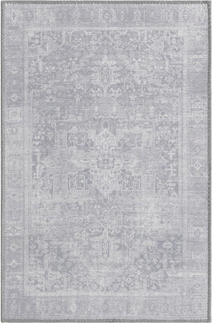Unique Loom Yellow Timeless 2' X 3' Rug - Brighten Up Your Space With Vibrant Color And Simple Design Accent! Gray  3188260-unique-loom