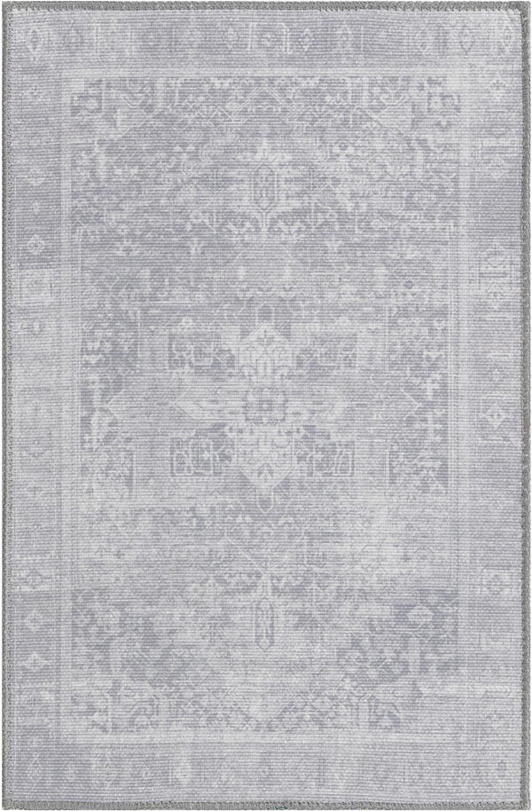 Unique Loom Yellow Timeless 2' X 3' Rug - Brighten Up Your Space With Vibrant Color And Simple Design Accent! Gray  3188260-unique-loom
