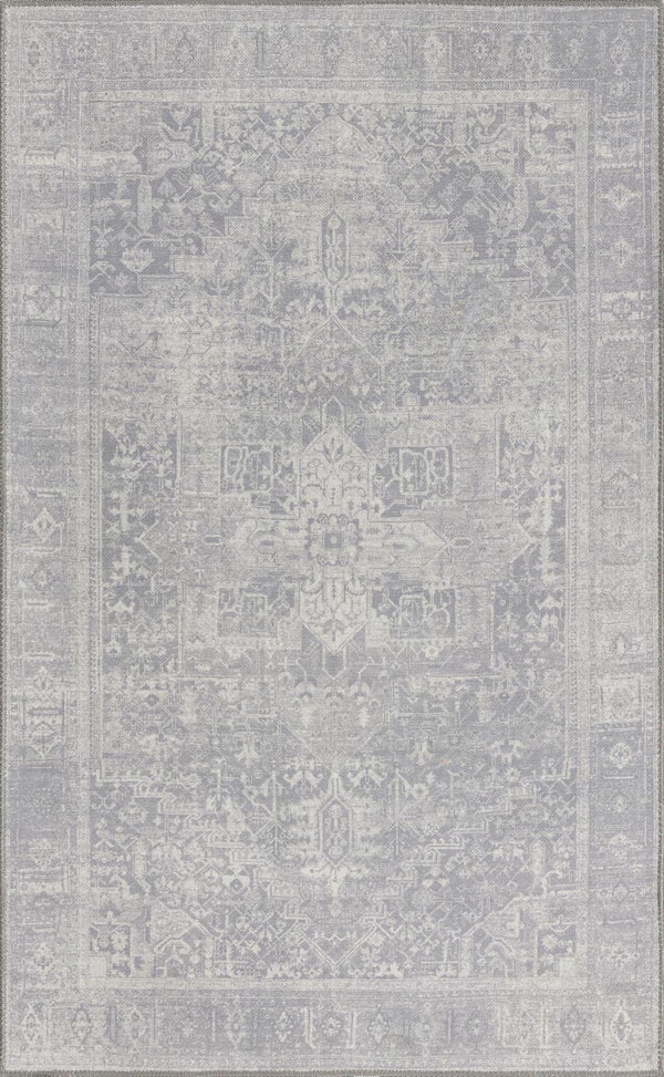 Unique Loom Yellow Timeless 2' X 3' Rug - Brighten Up Your Space With Vibrant Color And Simple Design Accent! Gray  3188262-unique-loom