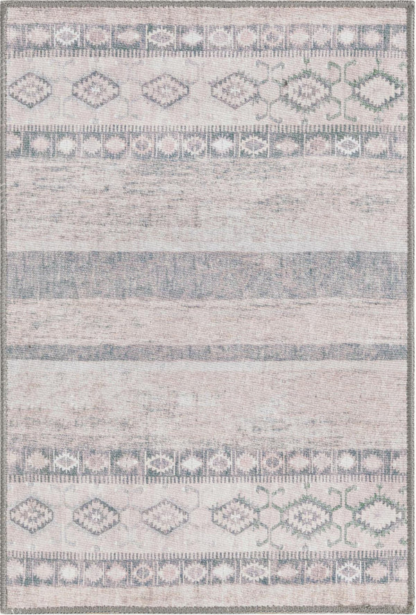 Unique Loom Gray Timeless 2' X 3' Rug - Versatile, Elegant Design For Small Spaces And Everyday Durability Gray  3188320-unique-loom