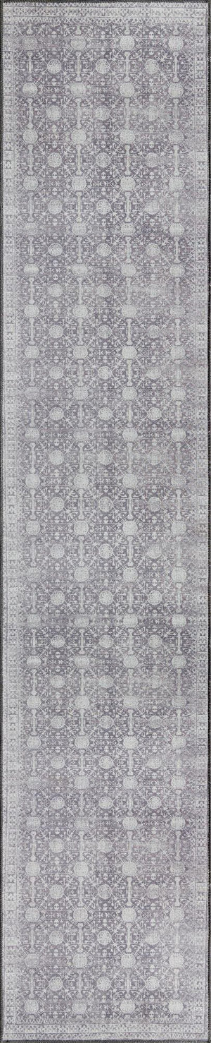 Unique Loom Gray Timeless 2' X 3' Rug - Versatile, Elegant Design For Small Spaces And Everyday Durability Gray  3188329-unique-loom