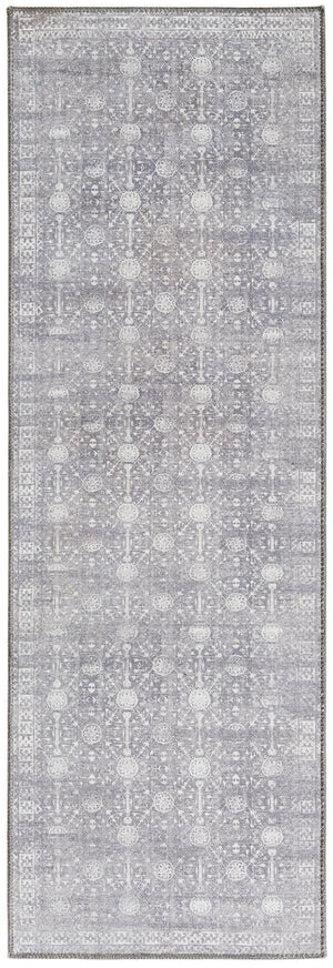 Unique Loom Gray Timeless 2' X 3' Rug - Versatile, Elegant Design For Small Spaces And Everyday Durability Gray  3188334-unique-loom