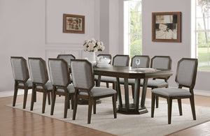 Homeroots 78-114" X 44" X 30" Tobacco Aspen Dining Table  Mdf 318895