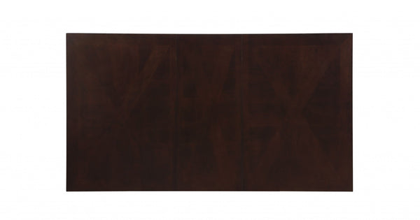 Homeroots 60" Espresso Solid Wood Pedestal Base Dining Table Espresso  318945