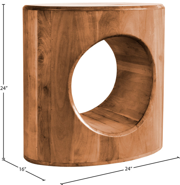 Larchwood Brown Night Stand 318Brown-NS Meridian Furniture