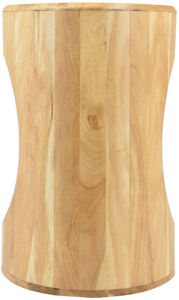 Larchwood Bleached Natural Oak Night Stand 318Oak-NS Meridian Furniture