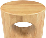 Larchwood Bleached Natural Oak Night Stand 318Oak-NS Meridian Furniture