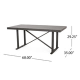 Christopher Knight Home® Noble House Alfred Dining Table