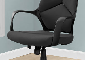 English Elm Office Gaming Chair with Ergonomic High-Back, Thick Padded Seat, Tilt Lock, 360° Swivel Mobility Black 27 L x 11 W x 23 H B2710P219673
