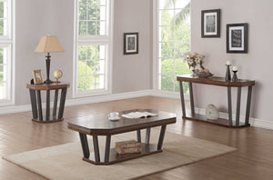 Homeroots 50" X 28" X 18" Tobacco Poplar Coffee Table   319028