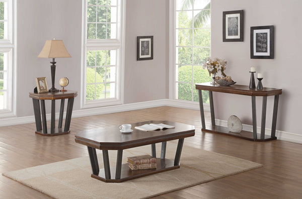 Homeroots 50" X 28" X 18" Tobacco Poplar Coffee Table   319028