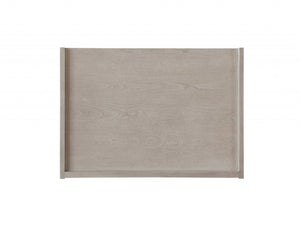 Homeroots 24" X 17" X 20" Whitewashed Wood Nightstand   319118