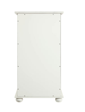 Homeroots 16" X 13" X 30" White Alluring Cabinet  Mdf 319125