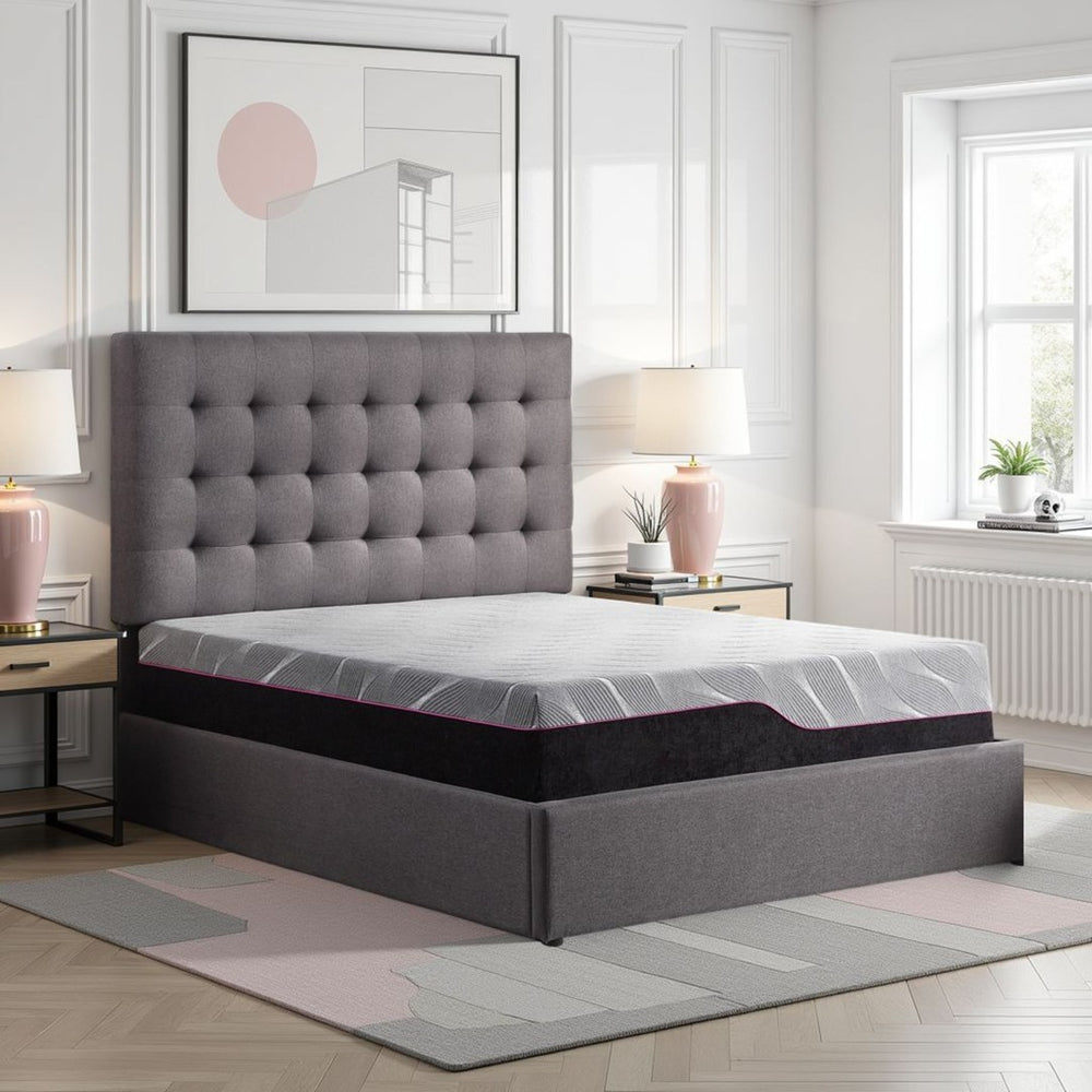 English Elm Renew 11 Inch Cooling Copper Infused Memory Foam Cal King Mattress for Back Sleepers B210P286846