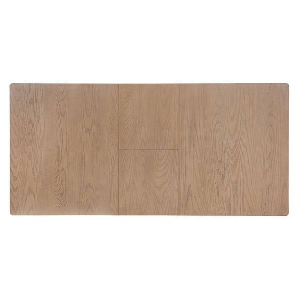 English Elm Christopher Knight Home® - EXT. EXT. DINING TABLE with French Country Cabriole Legs, Butterfly Leaf Expandable Rustic Chic 79.65" Light Natural N771P355876A