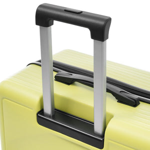 English Elm Luggage Set Three Piece Hard Shell Abs Suitcases with Spinner Wheels Tsa Lock Travel Tea Green N730P304620G