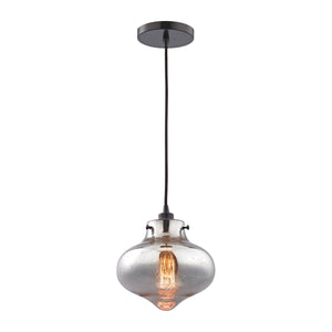 Kelsey 8'' Wide 1-Light Mini Pendant - Oil Rubbed Bronze 31955/1 Elk Lighting