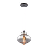 Kelsey 8'' Wide 1-Light Mini Pendant - Oil Rubbed Bronze 31955/1 Elk Lighting