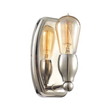 Vernon 1-Light Vanity Lamp in Polished Nickel 31970/1 Elk Lighting